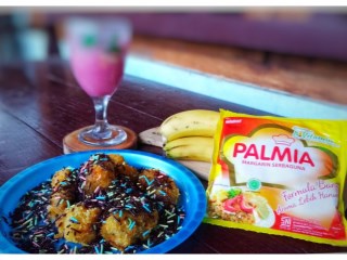 Bola-Bola Pisang Chrispy Cokelat ala Palmia