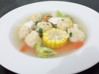 Sop baso tahu telur