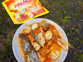 Ikan Patin Goreng Balado Telur Puyuh