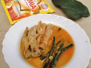 Gulai Ceker Kacang Panjang