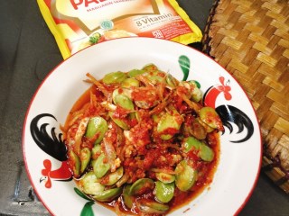 Sambal Pete Ikan Teri Pedas