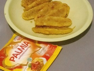 Pisang Lilin Belah Goreng Krispy