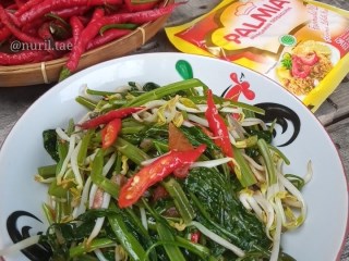 Tumis Kangkung Tauge