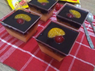 Puding Mangga Biskuit