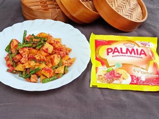 Balado Pedas Kacang Panjang Kentang