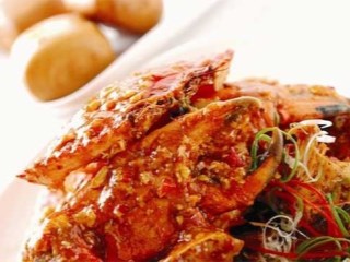 Kepiting Sambal Telur Pedas Manis Dengan Saus Tiram