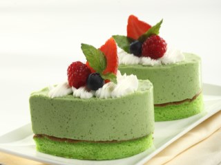 CHEESE GREENTEA CAKE