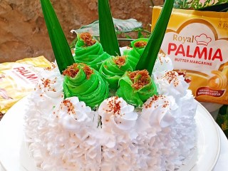 Lapis Dadar Pandan Cake