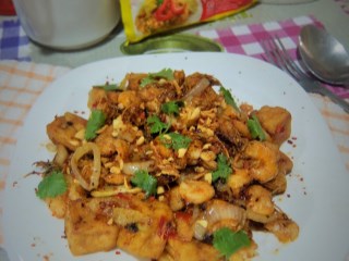 Tumis Udang Bumbu Bangkok