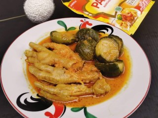 Ceker Terong Masak Gurih