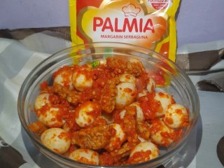 Sambal Telur Puyuh dan Tempe