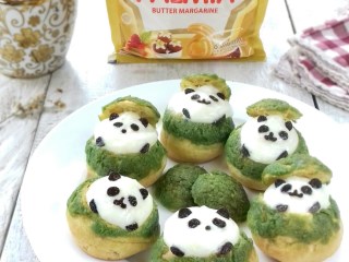 Panda Cream Puff