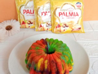 Cake Rainbow Kukus