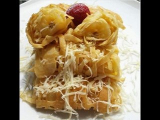 ROTI JALA ISI PISANG