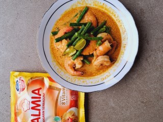 Gulai Pedas Udang Kacang Panjang