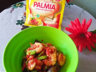 Sambal Udang Petai Bareng Terong