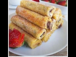 Roti Tawar Goreng Pisang Nutella