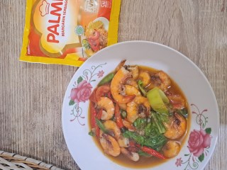 Tumis Udang Caisim Satir