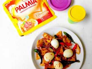 Sambal Goreng Telur Puyuh Teri Kentang