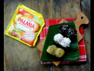 KOKAM ISI ALA PALMIA (Isi coklat, keju dan ayam bumbu kare)