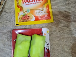 Pancake Durian Pandan