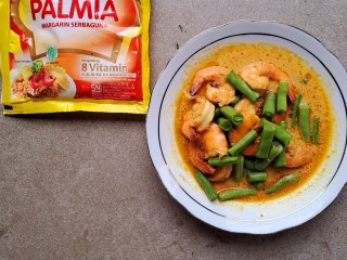 Udang Buncis Bumbu Gulai