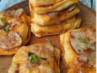 Smoked Beef And Cheese Layer Bread