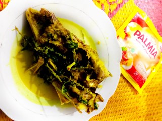 Gulai Kepala Baung Kemangi Pedas