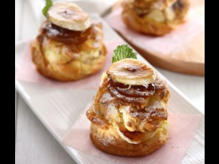 BANANA MOCHA CHOUX