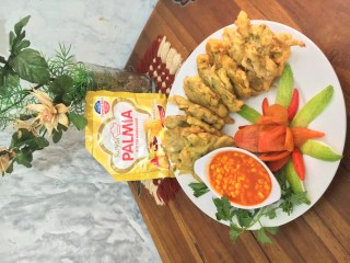 Bakwan Jamur Cream Saus Palmia