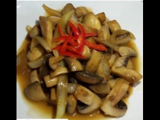 Mashroom teriyaki Jamur teriyaki