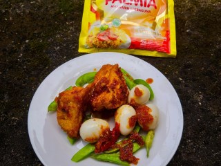 Telur Puyuh Kapri Tasut Lado Merah