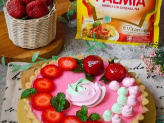 Strawberry Cheese Tart Jelly