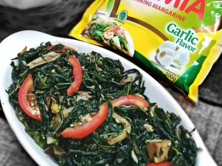 Oseng Daun Singkong Garlic