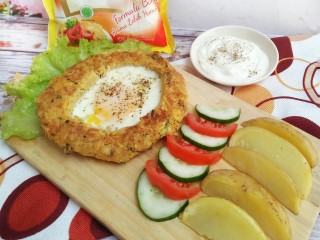 Chicken Burger Steak