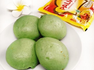 Roti Kukus Pandan