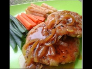 Tempe Steak With Black Paper Sauce