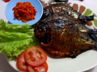 Ikan Bawal Oven Saus Mentega